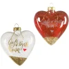 Depot Glas-Baumschmuck Heart Oma
