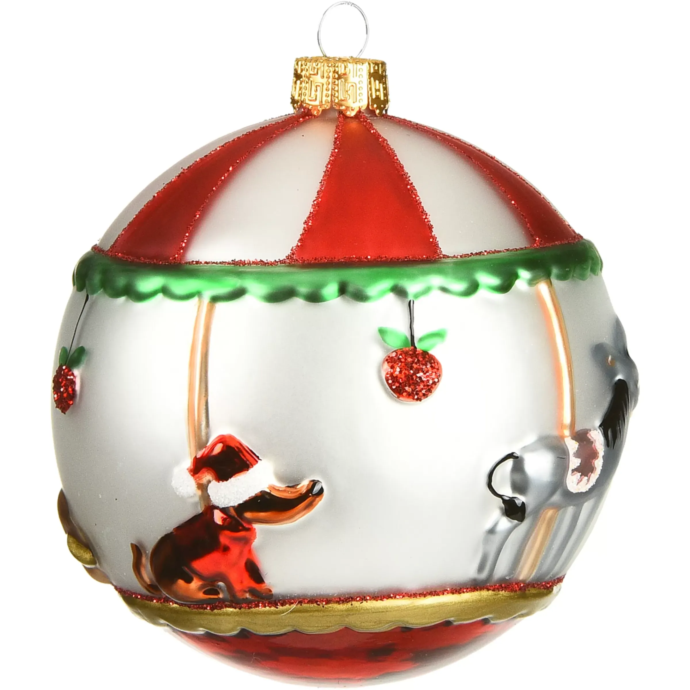 Depot Glas-Baumschmuck Karusell