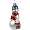Depot Glas-Baumschmuck Schneemann