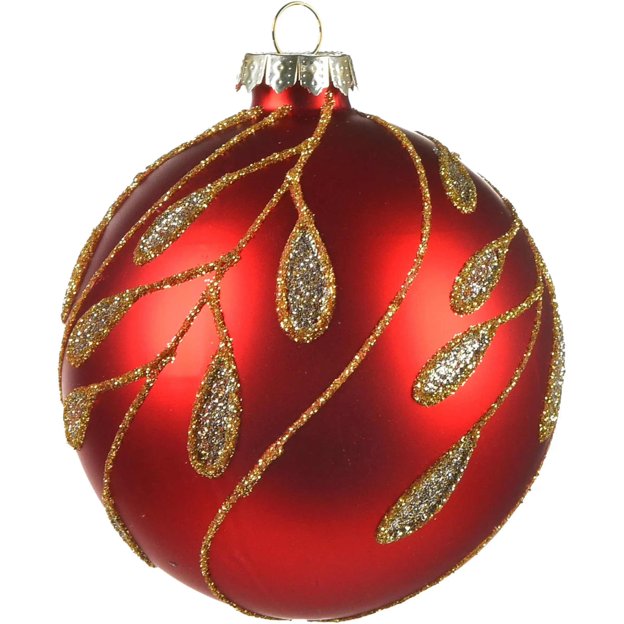 Depot Glas-Weihnachtskugel Ranke