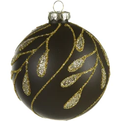 Depot Glas-Weihnachtskugel Ranke