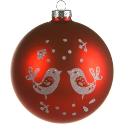 Depot Glas-Weihnachtskugel Tiere Folklore