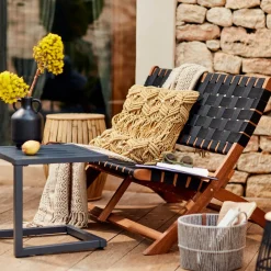 Depot Housse De Coussin En Macrame Woodie Flash Sale