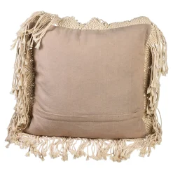 Depot Housse De Coussin En Macrame Outlet