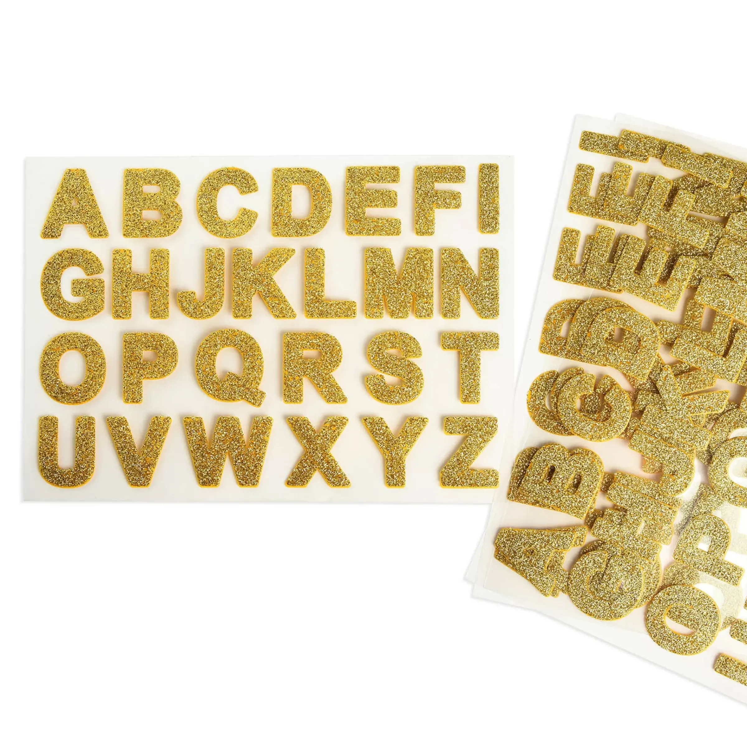 Depot Kit D'Autocollants Abc Glitter