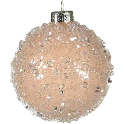Depot Mini-Boule De Noël En Verre Glimmer Pearls