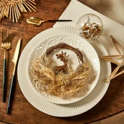 Depot Mini-Couronne De Fleurs Sechees Boho