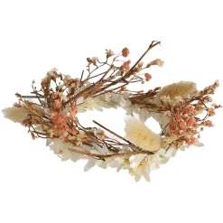 Depot Mini-Couronne De Fleurs Sechees Alma