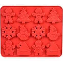 Depot Moule A Gateaux En Silicone Xmas Chocolate