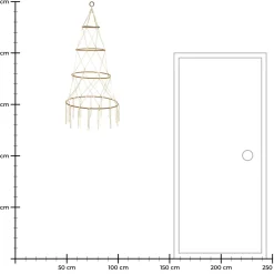 Depot Objet Décoratif A Suspendre Arbre En Macrame