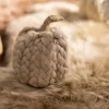Depot Objet Décoratif Citrouille Tricotee En Torsade Sale