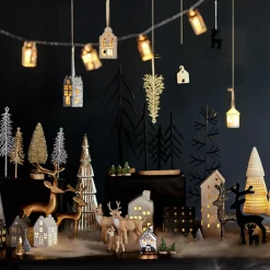 Depot Objet Décoratif Scintillant Arbre