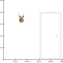 Depot Objet De Décoration Murale Tete De Cerf