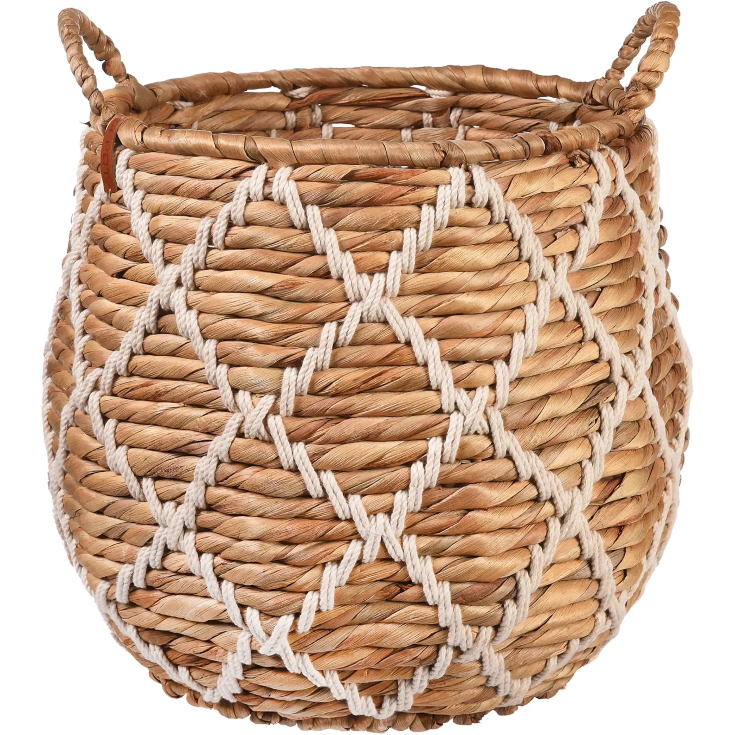 Depot Panier De Rangement Makramee Rope