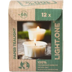 Depot Papier-Teelichter Light One