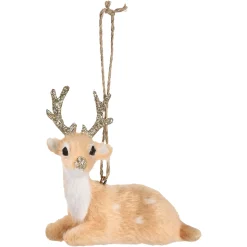 Depot Pendentif Décoratif Cerf, Floque
