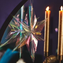 Depot Pendentif Décoratif Etoile Holo