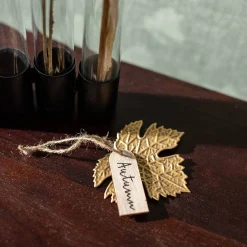 Depot Pendentif Décoratif Feuille De Chene Cheap