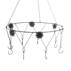 Depot Pendentif Deco Anneau Metallique Avec Crochet Best Sale