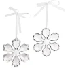 Depot Pendentif Deco Flocon De Neige