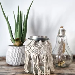 Depot Plante Artificielle Aloe En Pot