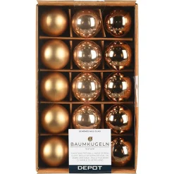 Depot Plateau Décoratif De Noël Golden Glam