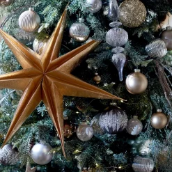 Depot Plateau Décoratif De Noël Silver Glam