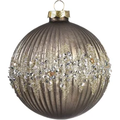 Depot Plateau Décoratif De Noël Silver Glam