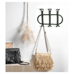 Depot Portemanteau Mural En Rotin Flora Shop