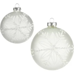 Depot Schneeflocke Kugel-Set