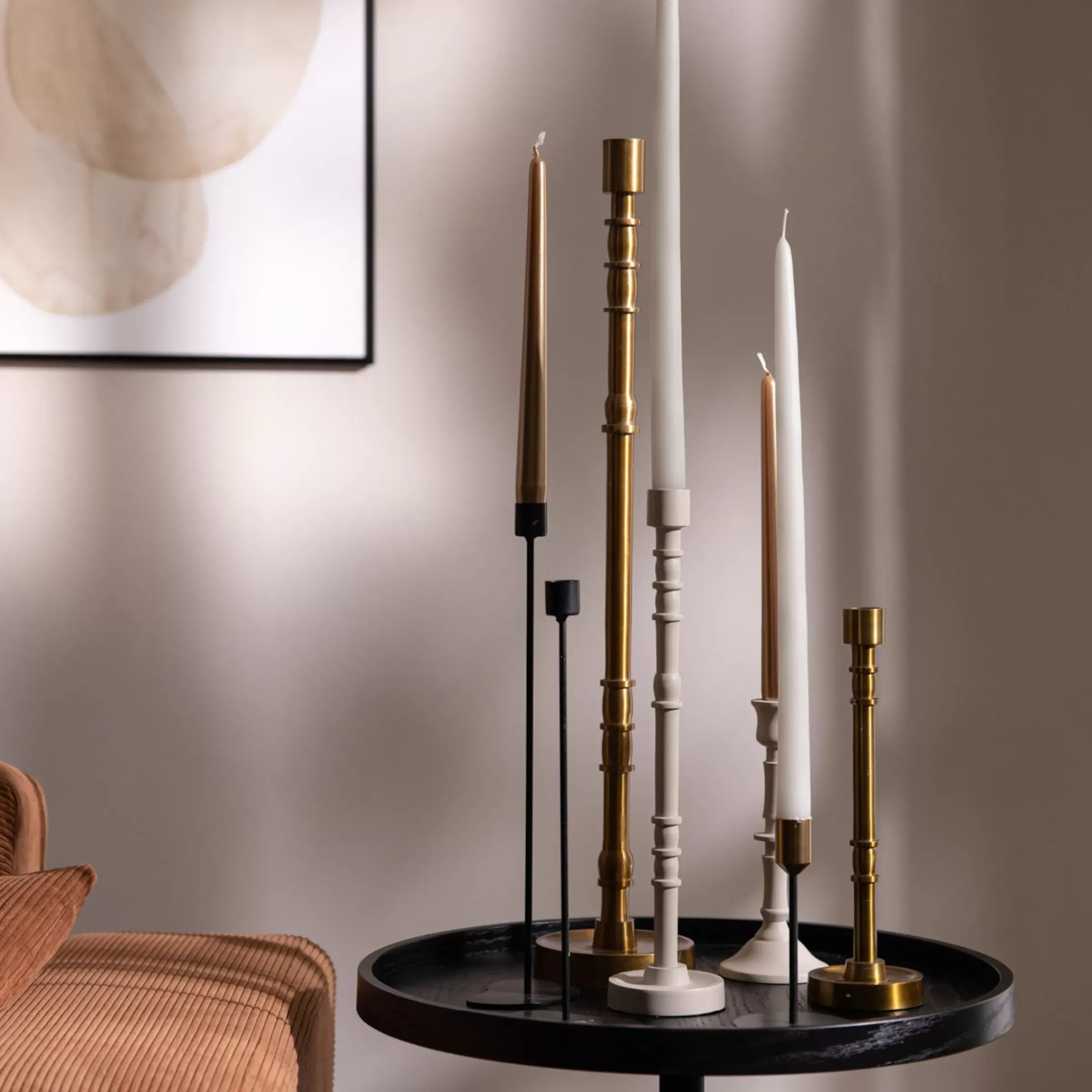 Depot Set De Bougeoirs Clean