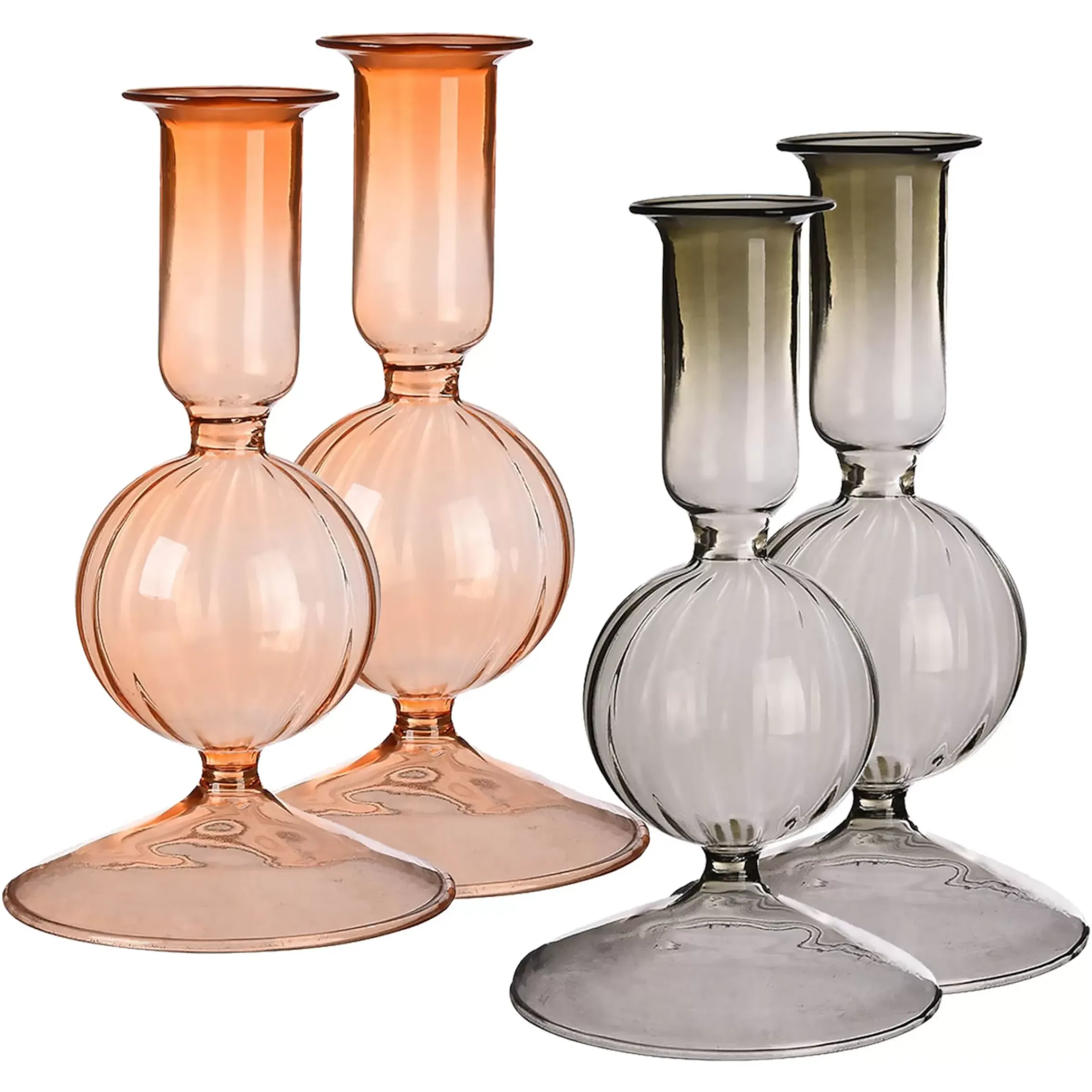 Depot Set De Bougeoirs Fer