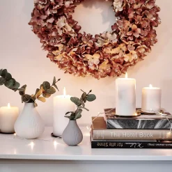 Depot Set De Bougies Avent Avec Autocollants Pour Bougies