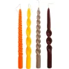 Depot Set De Bougies Torsadees