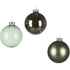 Depot Set De Boules De Noël En Verre
