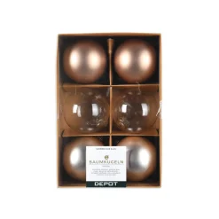 Depot Set De Boules De Noël En Verre