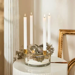 Depot Set De Boules De Noël En Verre Rainure