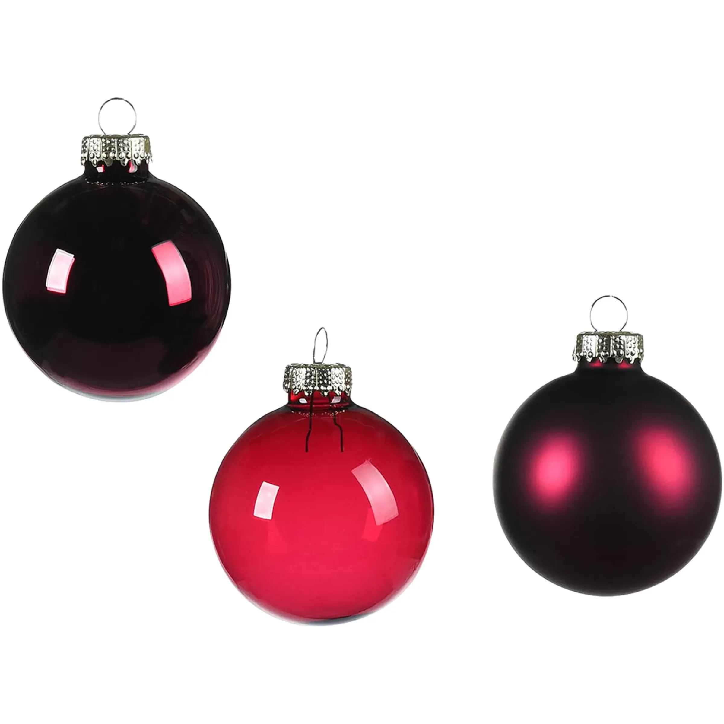 Depot Set De Boules De Noël En Verre