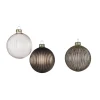 Depot Set De Boules De Noël En Verre Rainure