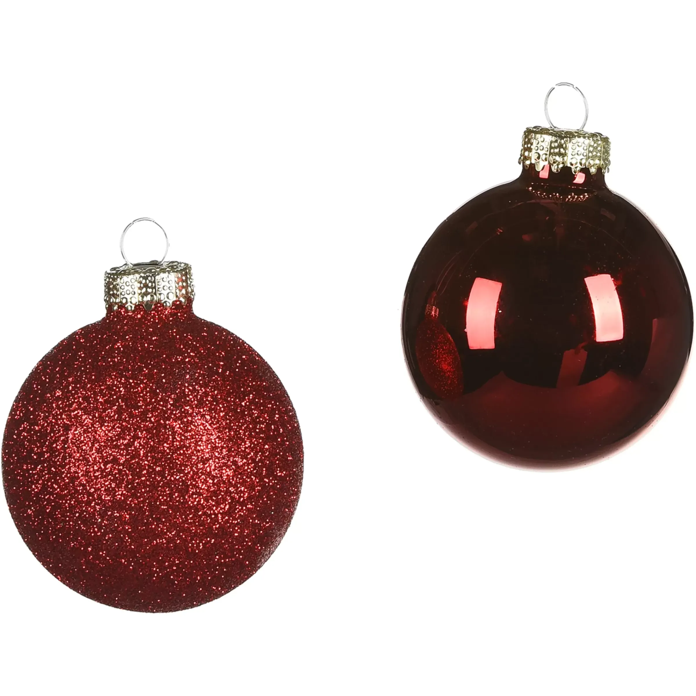 Depot Set De Boules De Noël En Verre Glam Mix