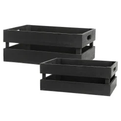 Depot Set De Caisses De Rangement Ronny Discount