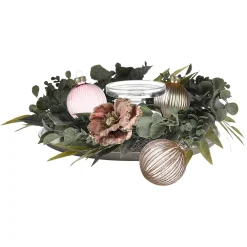 Depot Set De Couronne De L'Avent Décorative Winter Foliage