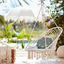 Depot Set De Coussins En Jute Et Macrame Best