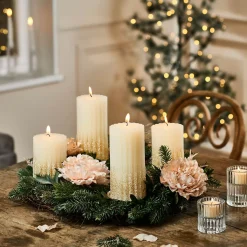 Depot Set De Décoration Couronne De L'Avent Classic