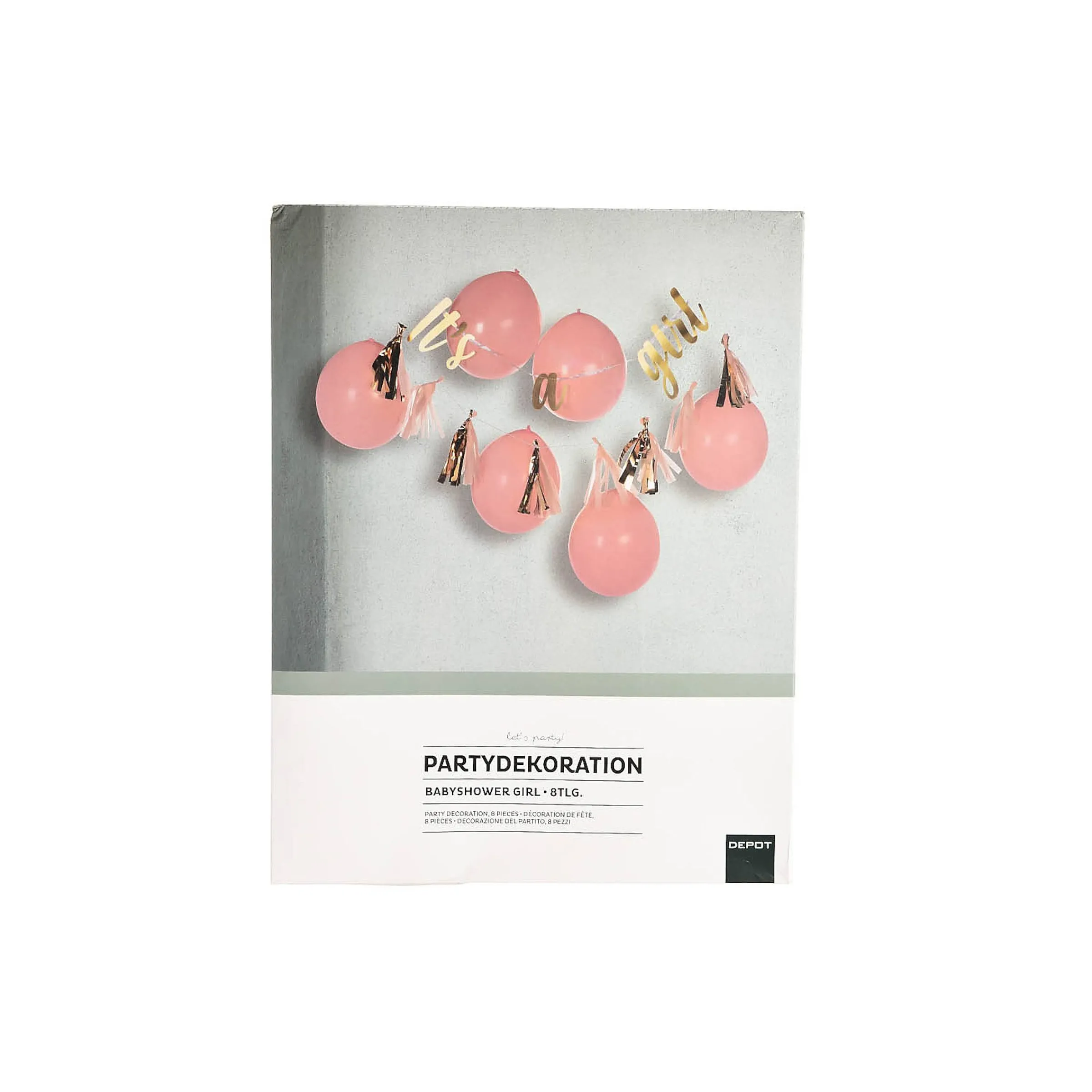 Depot Set De Décoration De Fete It'S A Girl Outlet