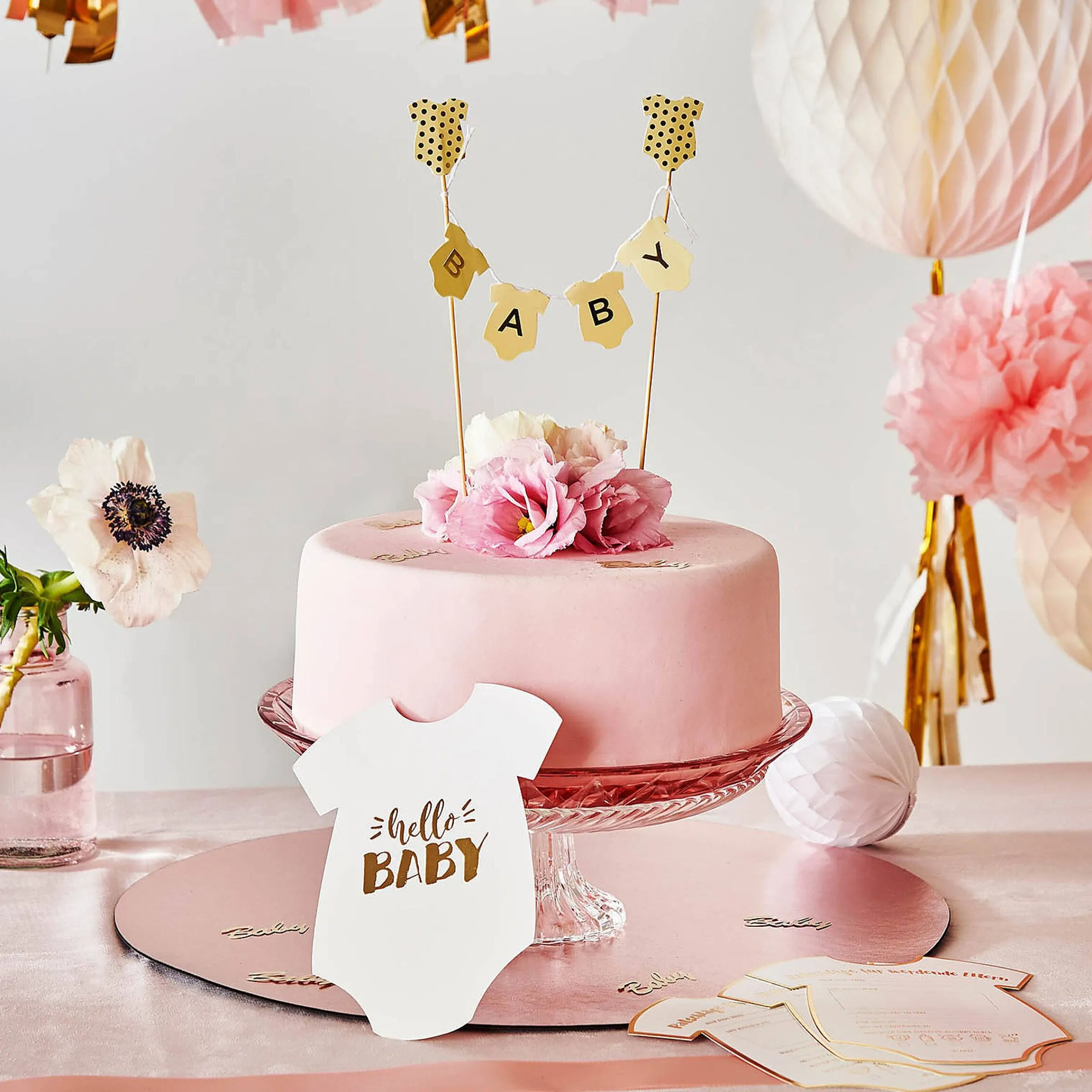 Depot Set De Décoration De Gateau Babyshower Shop