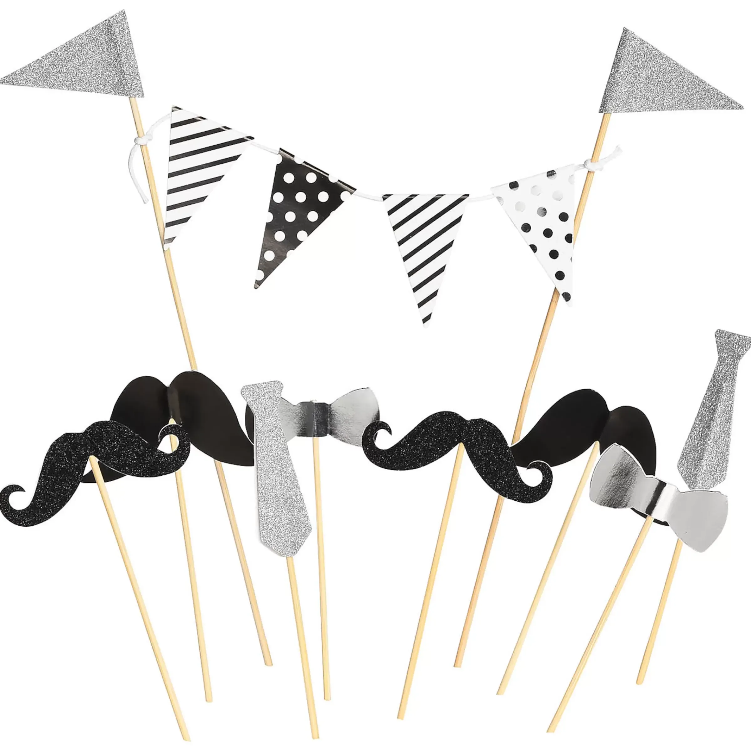 Depot Set De Décoration De Gateaux Mustache