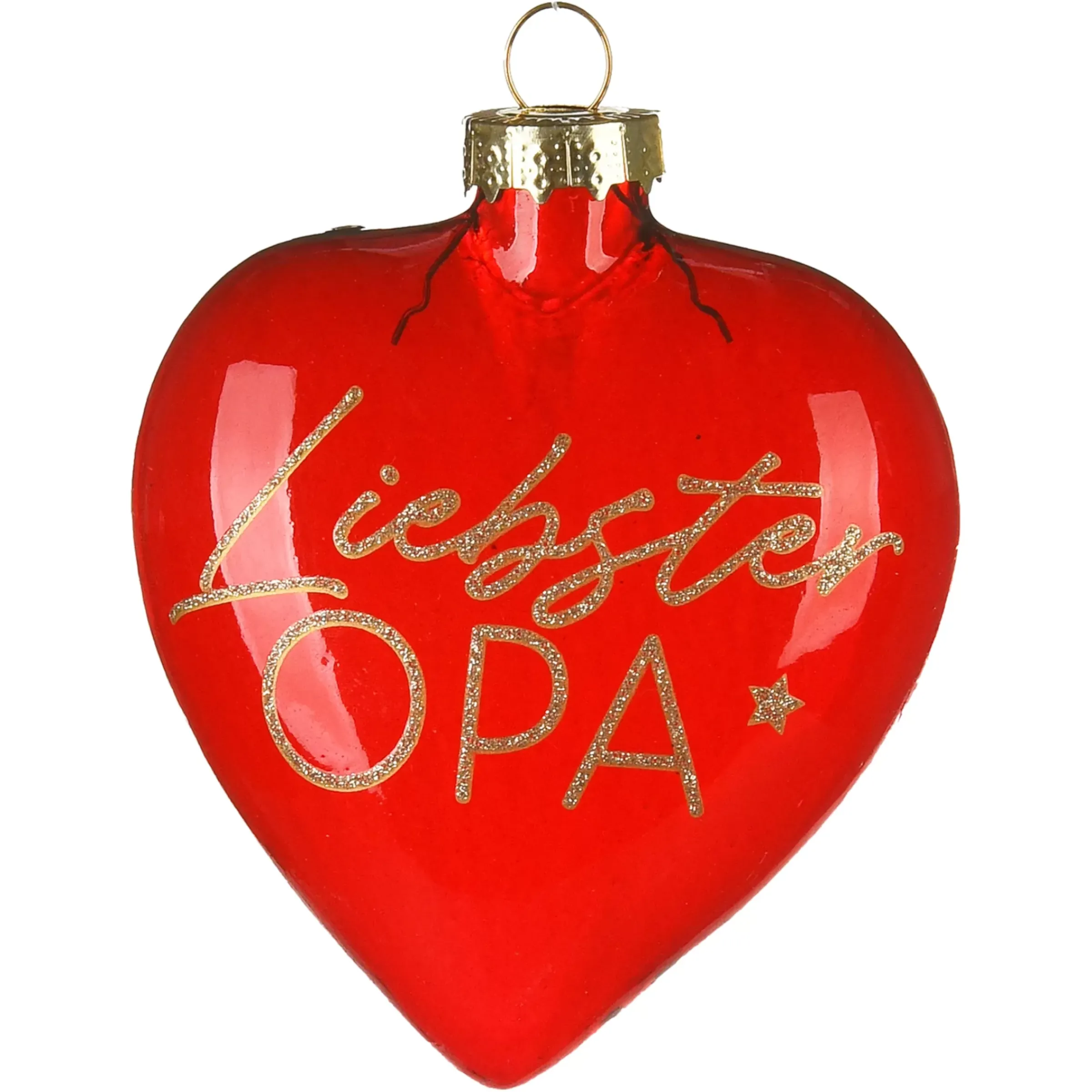 Depot Set De Décoration En Verre Pour L'Arbre Coeur Parents