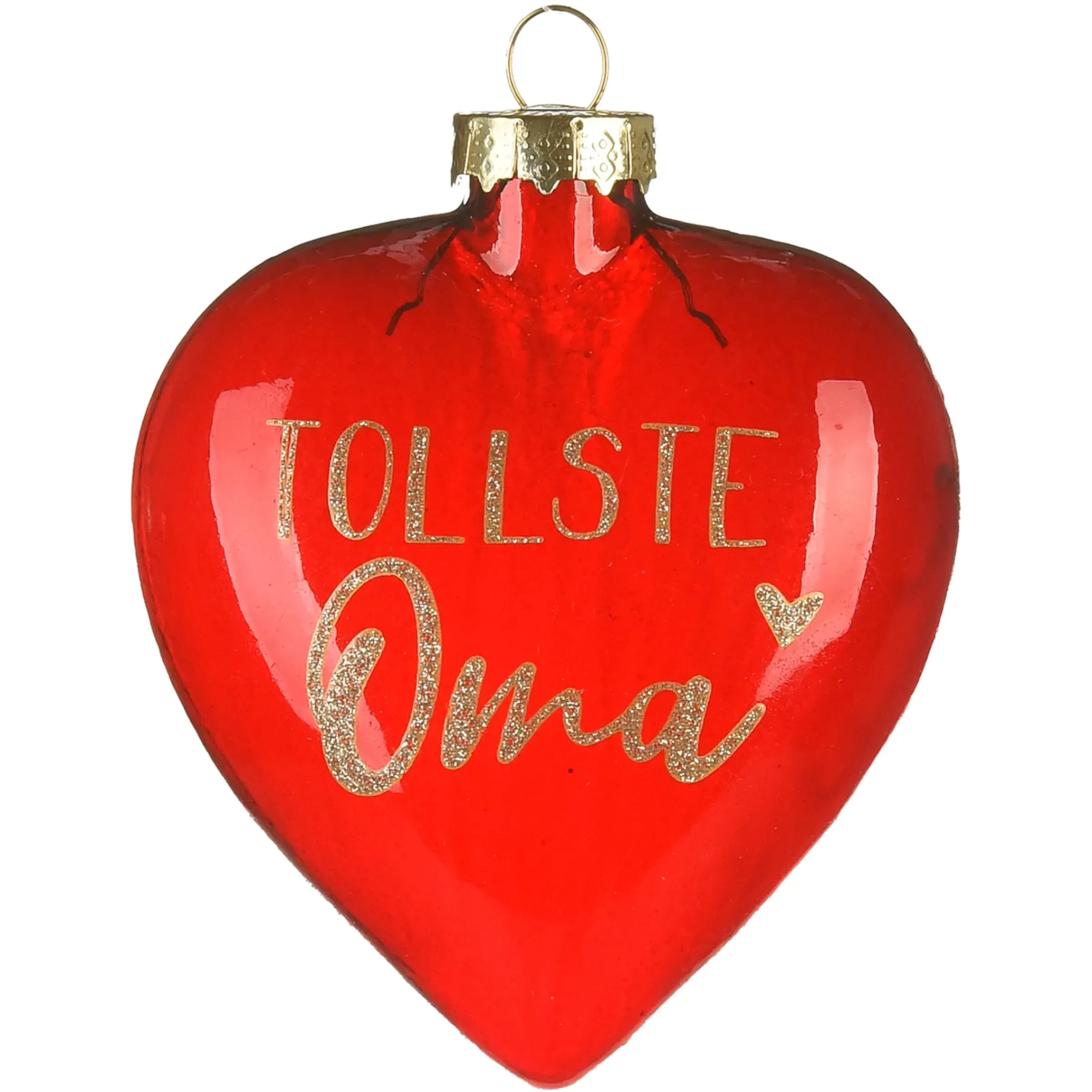 Depot Set De Décoration En Verre Pour L'Arbre Coeur Parents