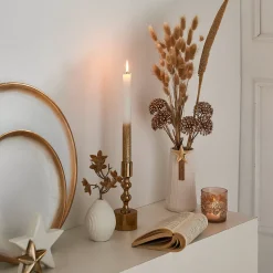 Depot Set De Décoration Porte-Bougies De Noël Golden Glam